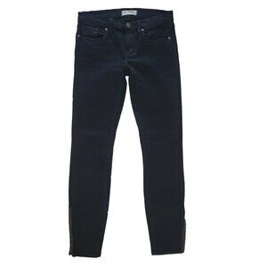 Madewell Black Skinny Skinny Ankle Zip Jeans - Size 26